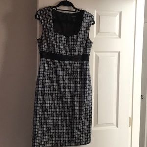 Black & white dress from White House Black Market